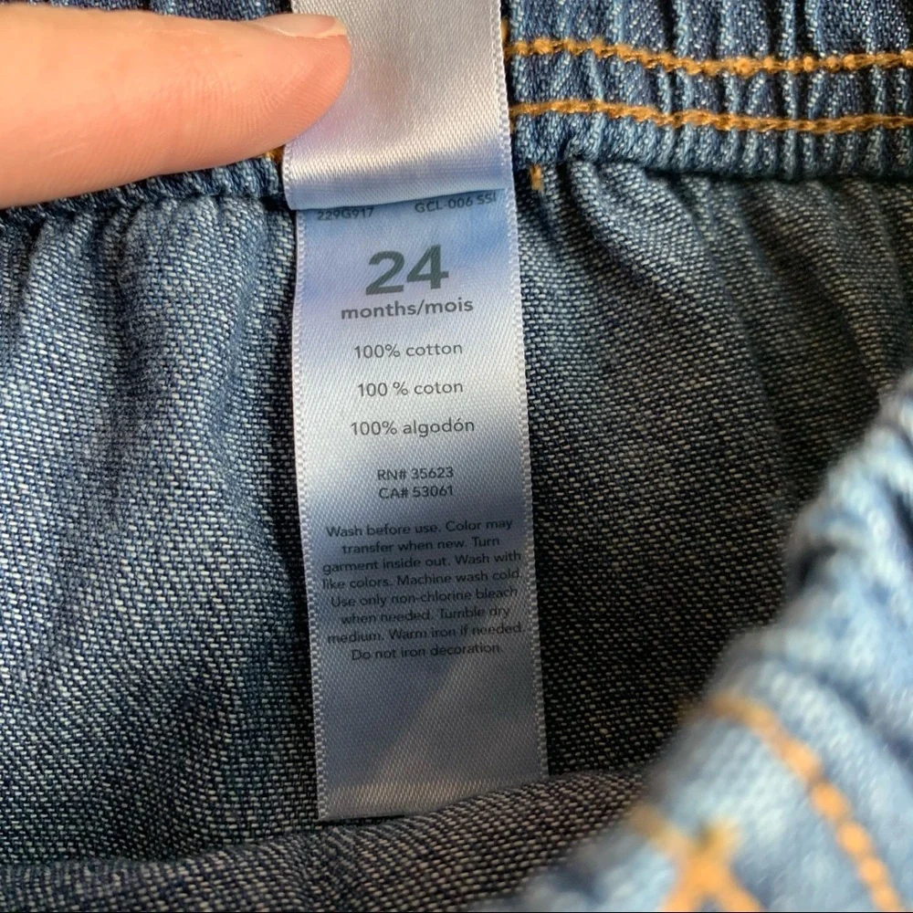 Carter’s Elastic Waist Pull-On Jean 24M